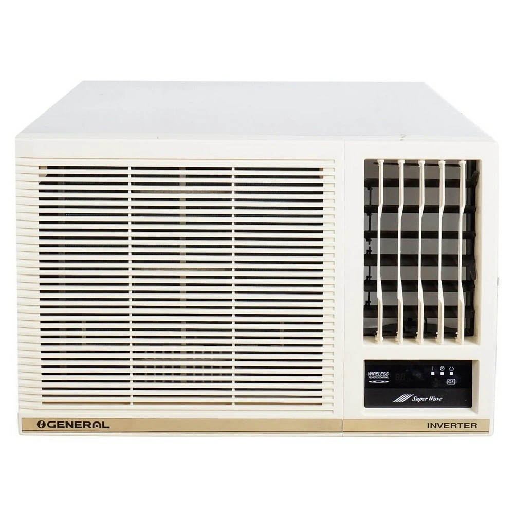O General BBAA 1.2 Ton 3 Star Window AC (Copper Condenser, Dust Filter, AFGB14BBAA-B)